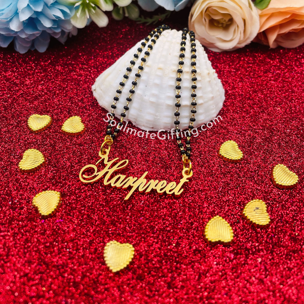 Premium Cursive Name Necklace 24kt gold plated with warranty