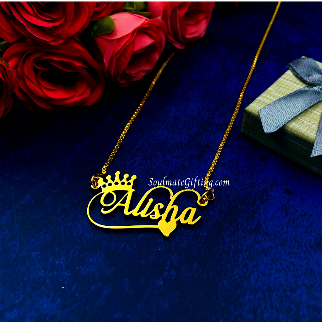 Royal Queen Bestseller 24kt Gold plated Premium Necklace with Warranty