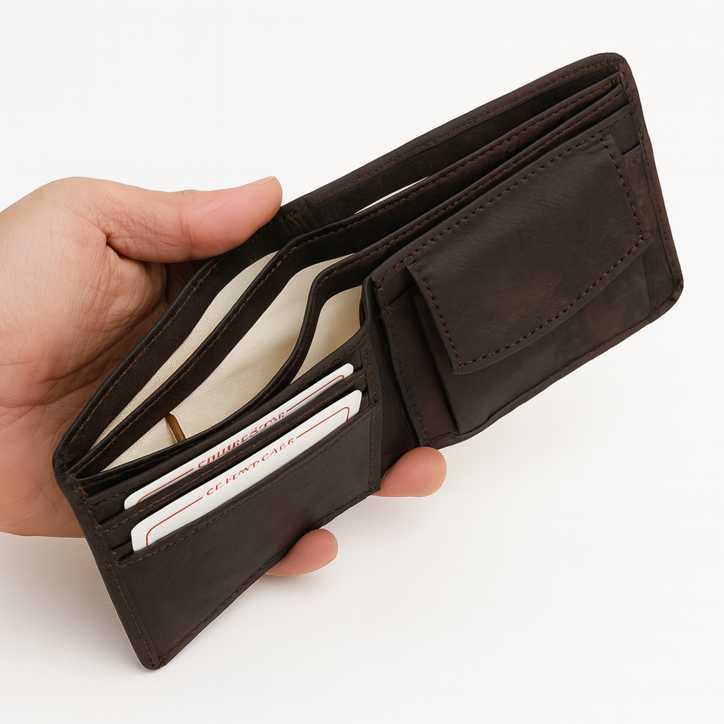 Lexus Leather Personalised Wallet
