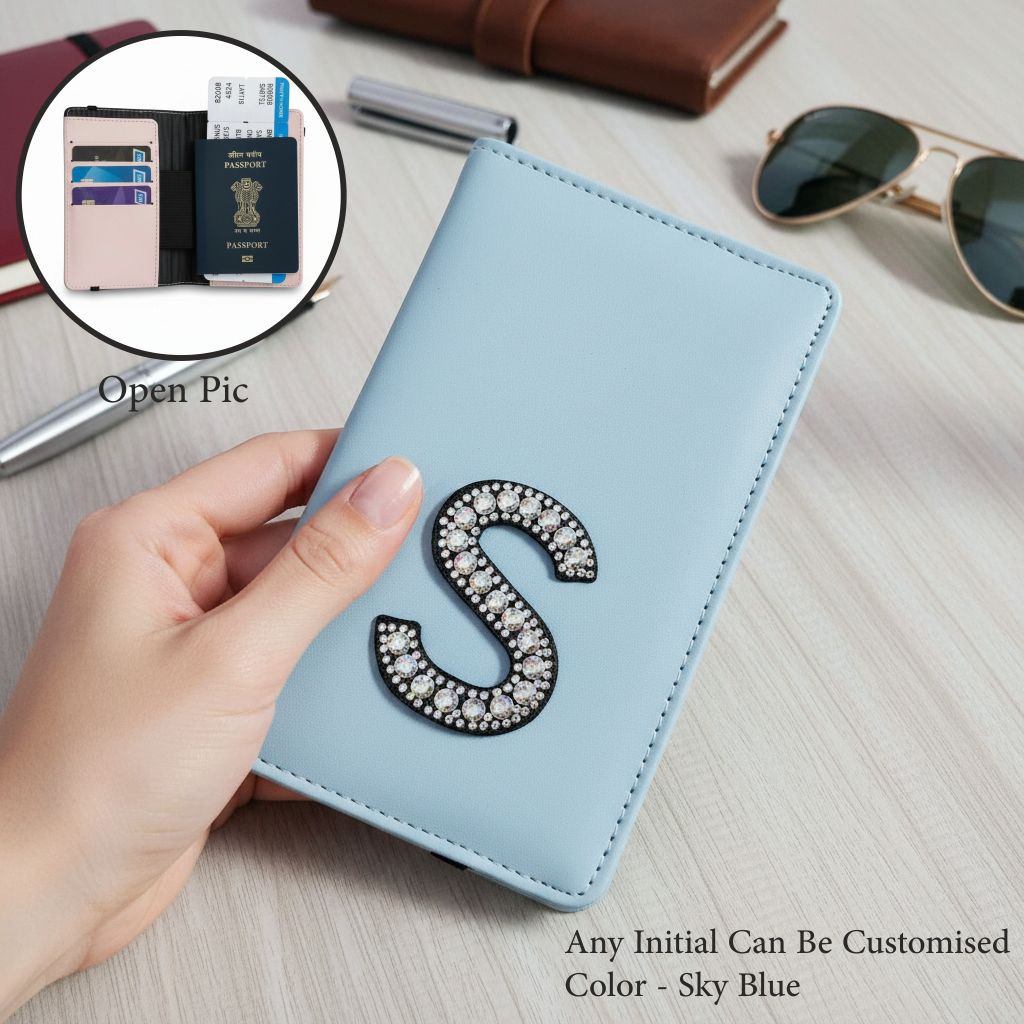 Elegance Initial Passport Cover