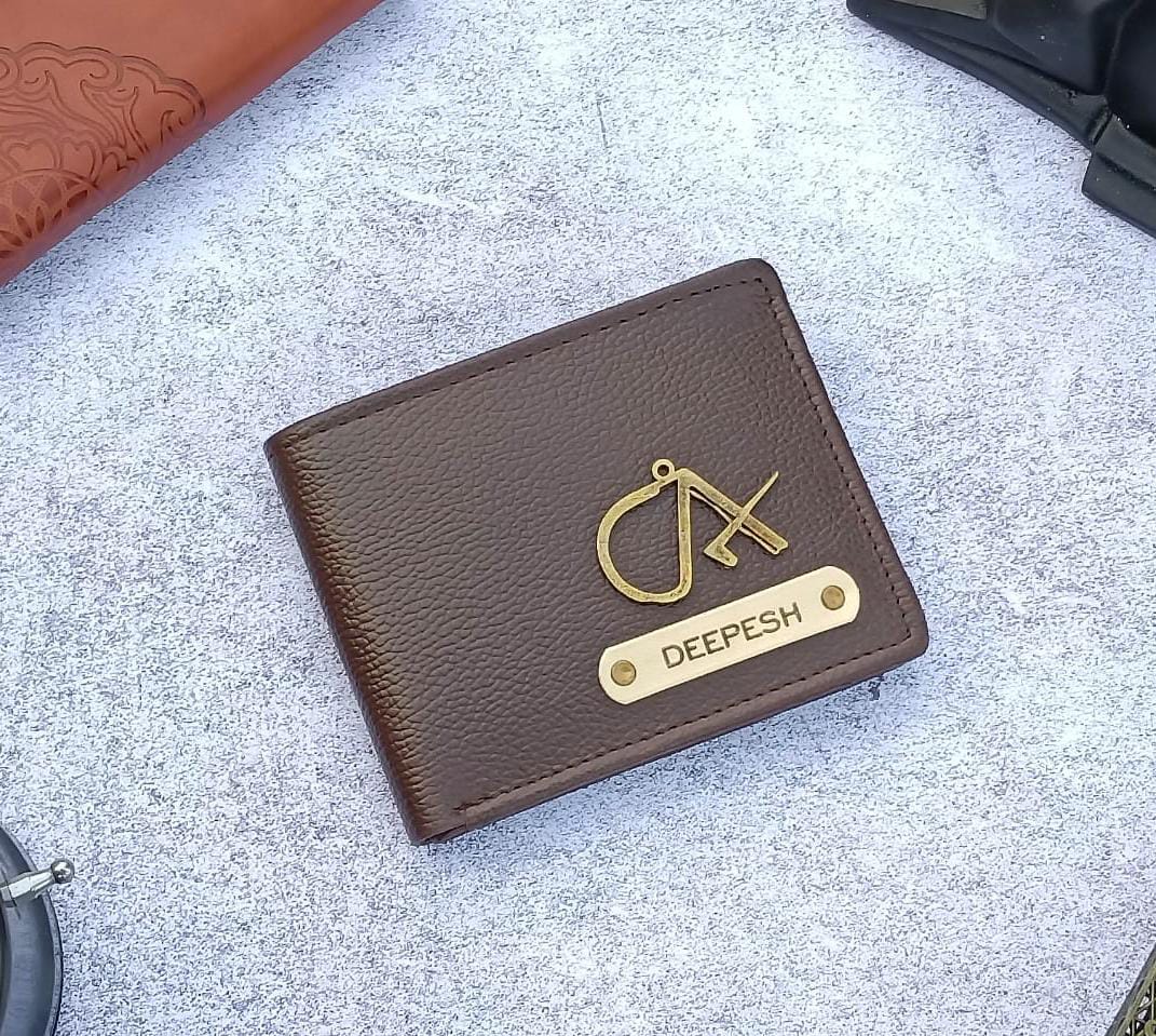 Italian Leather Personalised Wallet