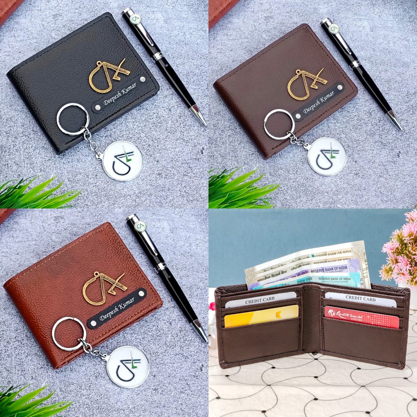 Italian Leather Premium Gift set for CA/Doctors