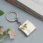 Book shape keychain