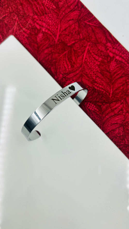 Personlised Name Bracelet/Kada/Cuff Unisex Boys/Girls