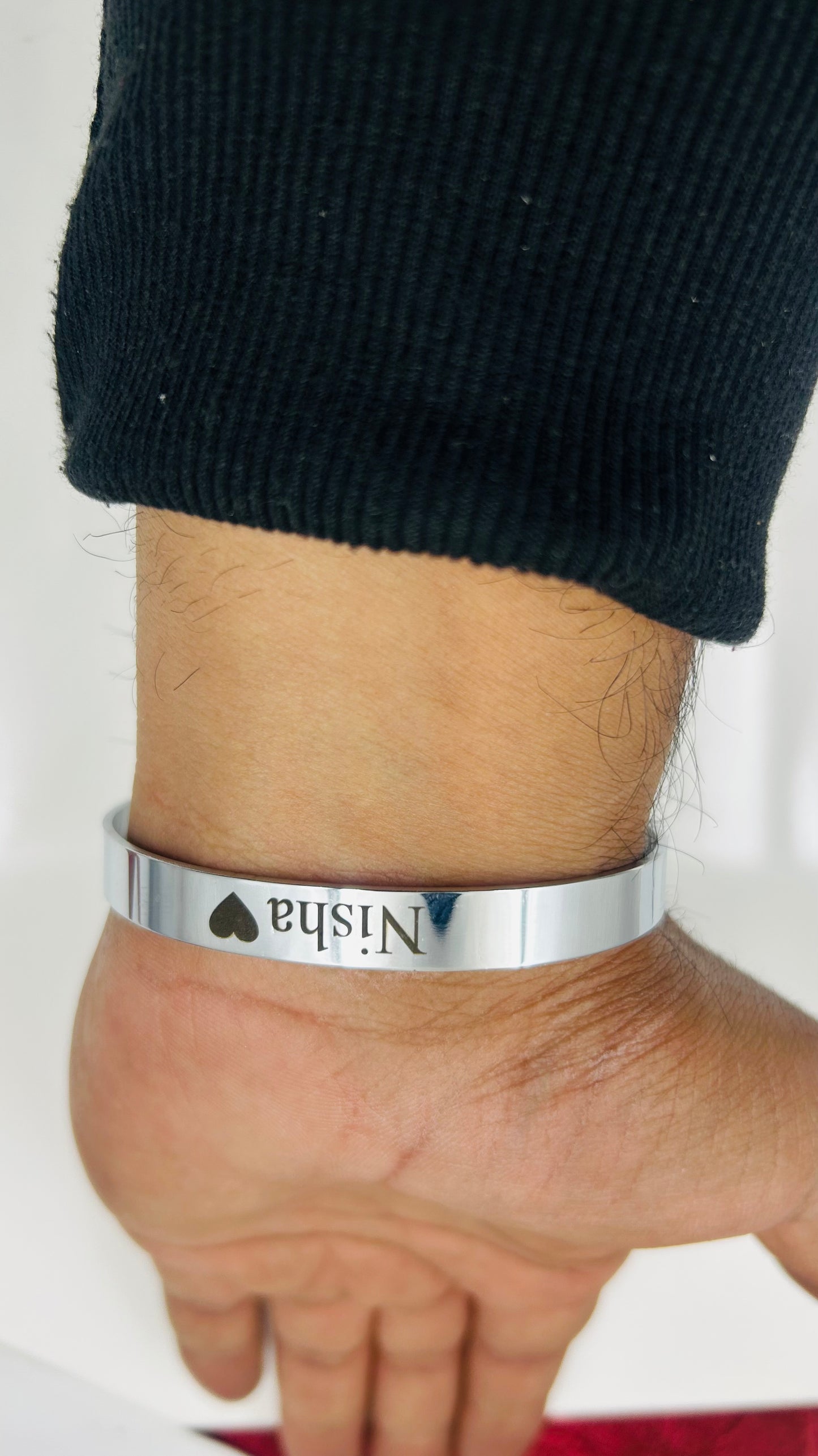 Personlised Name Bracelet/Kada/Cuff Unisex Boys/Girls