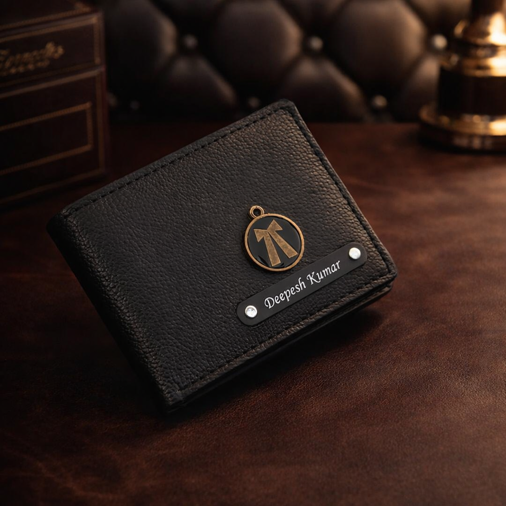 Italian Leather Personalised Wallet