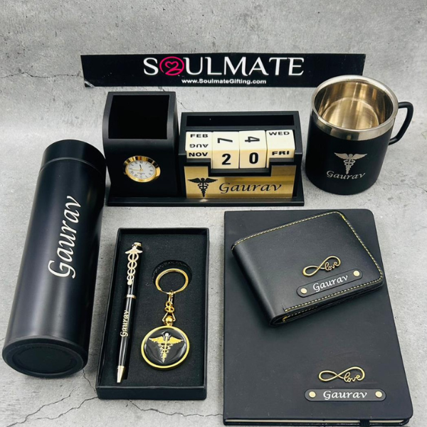 Personlised Doctor Gift Combo in Premium Hamper | FREE DELIVERY