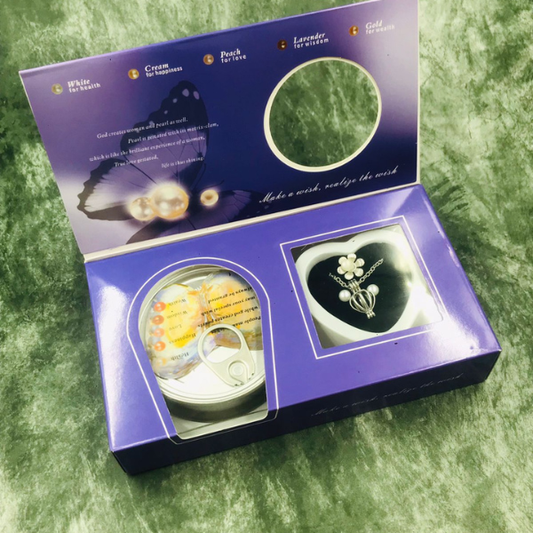 Love pearl necklace /Moti necklace