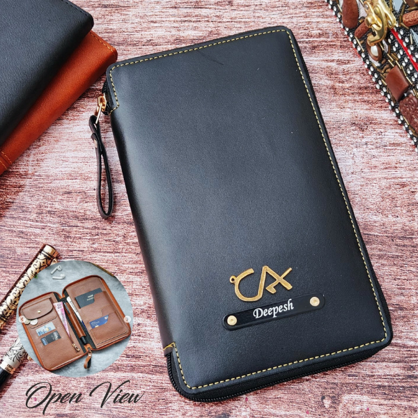 Smart Travel Wallet – Personalized Gift for Him
