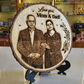 Custom Engraved Wooden Photo Plate – Personalized Gift for Any Occasion