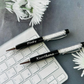 Silver Crystal Personalized Pen – Elegant, Custom & Gift-Ready
