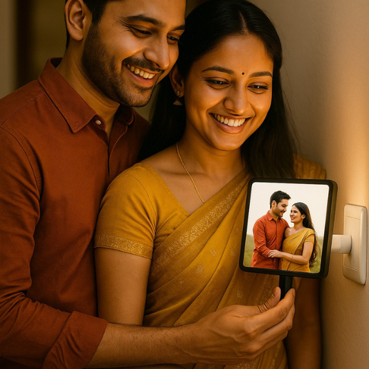 Custom Plug-In Photo Lamp