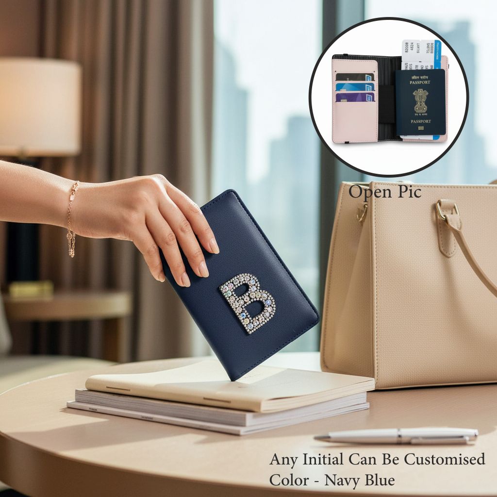 Elegance Initial Passport Cover