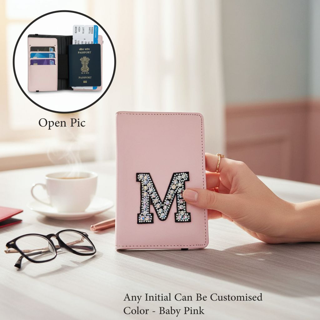 Elegance Initial Passport Cover
