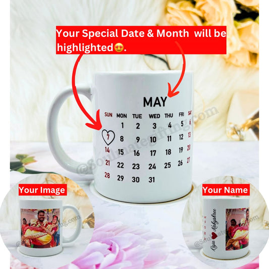 Custom Calendar Mug