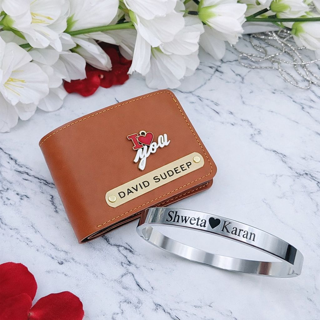 Forever Us Personalised Wallet Set